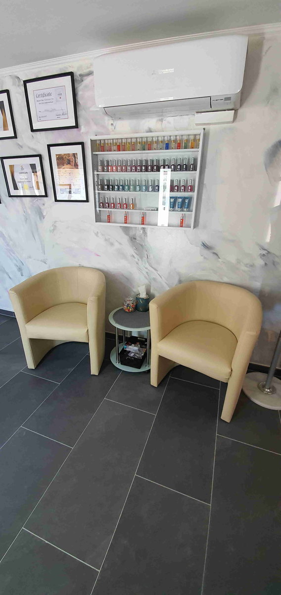 Wartelounge von Nageldesign Maja